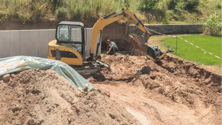 Erd- und Tiefbauarbeiten für Bauprojekte